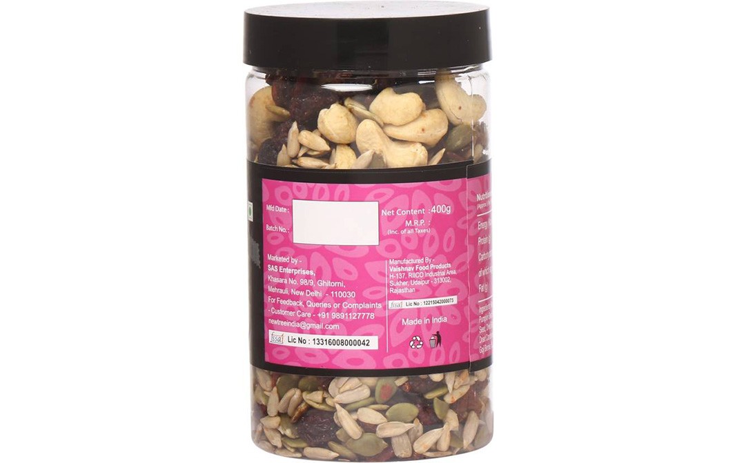 New Tree Trail Bites Detox Mix    Plastic Jar  400 grams